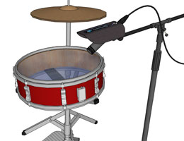 CrashGuard demo with Snare and High-Hat