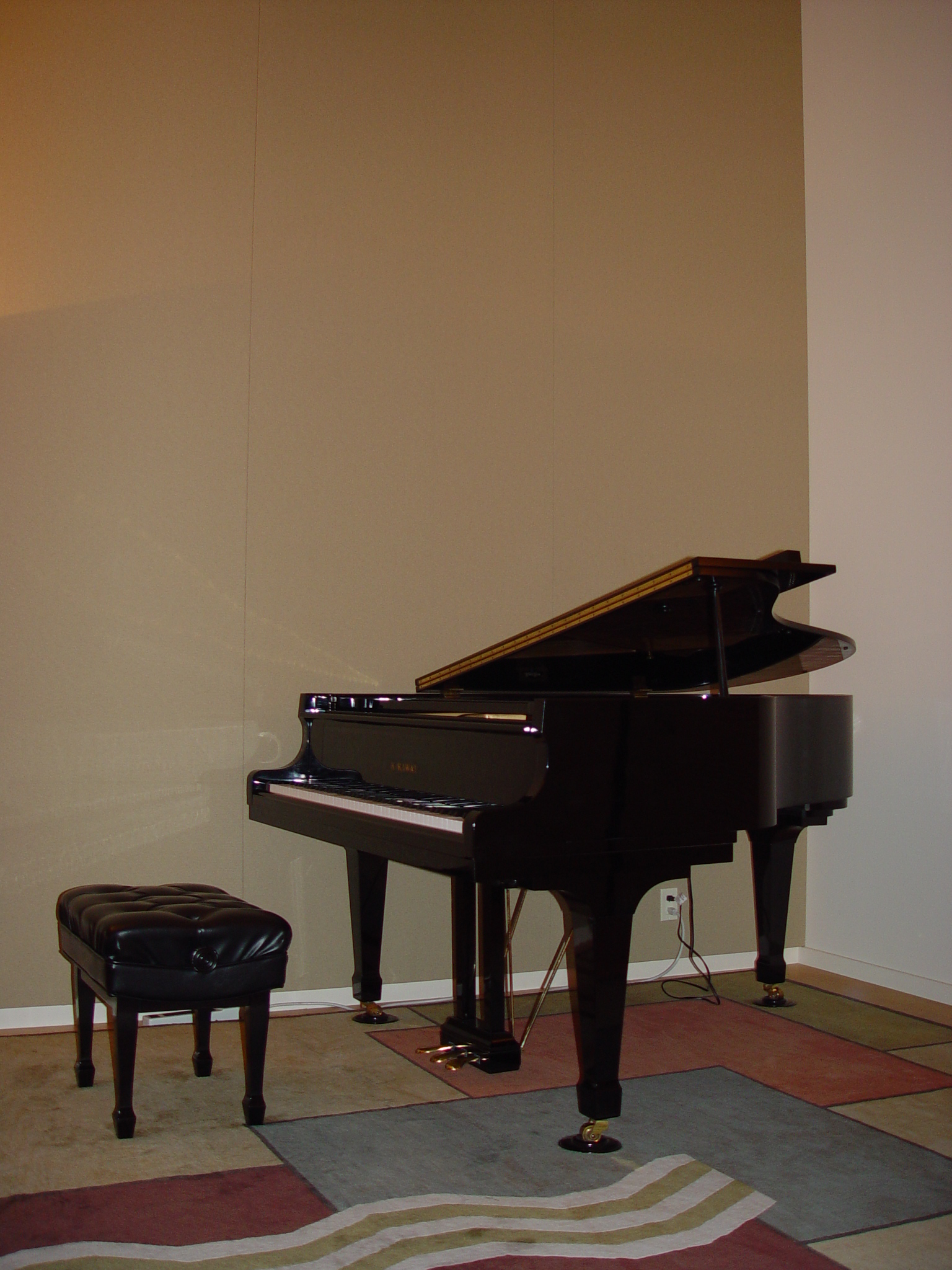 Piano and Wall After Treatment for Nancy Arnold Piano and Wall After Treatment for Nancy Arnold