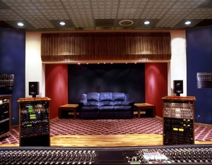 Rear View of Control Room for M-Pire Recording Studio