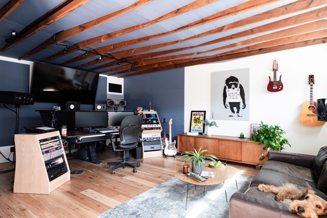 Night Shift Audio Control Room Side View