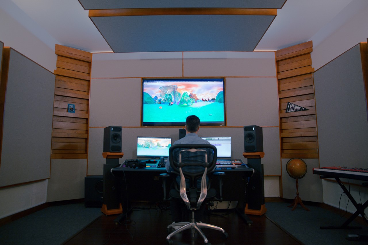 Spacewalk Sound Audio Bay Front Wall