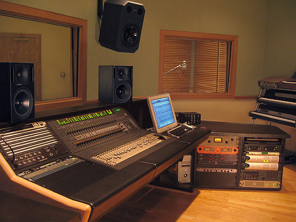 Side View of the Control Room for The Greene Room Side View of the Control Room for The Greene Room